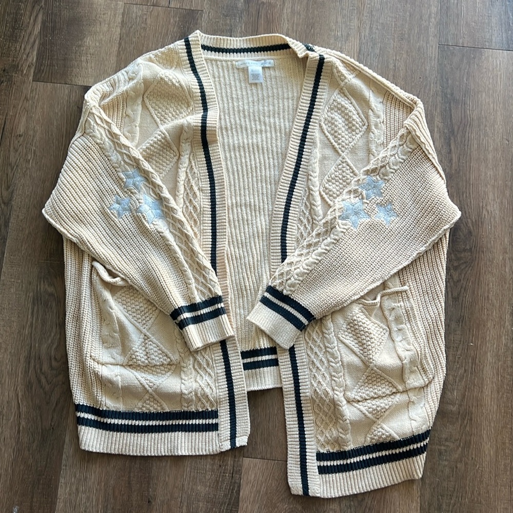 Altar’d State Star Cardigan- Size XL